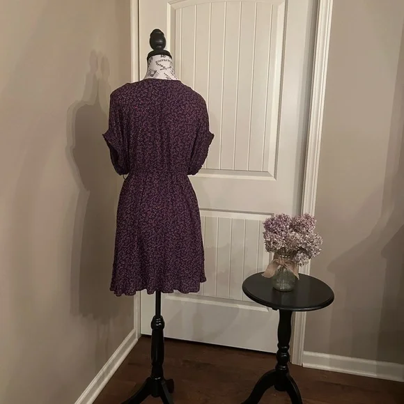 Free People Purple Floral Dress - Picture 2 of 10